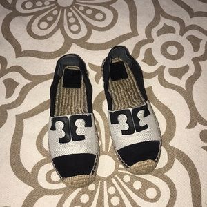 Tory Burch Women's Veranda Canvas flats